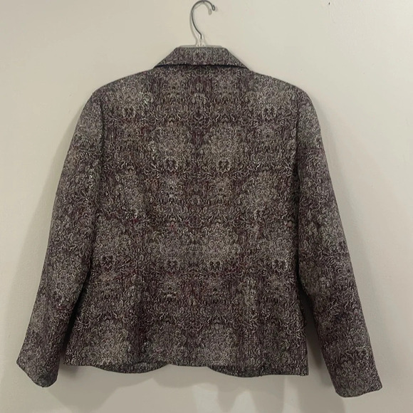 Focus 2000 Metallic Vintage Purple Blazer - Picture 10 of 11